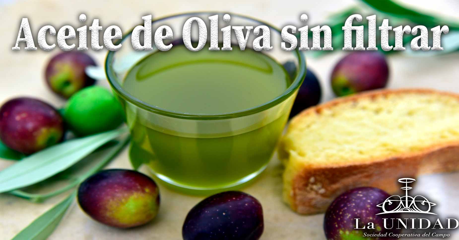Aceite de Oliva Virgen Extra sin filtrar