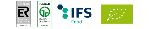 certificados de calidad almazara aceite de oliva aenor iso 14001 9001 ifs food
