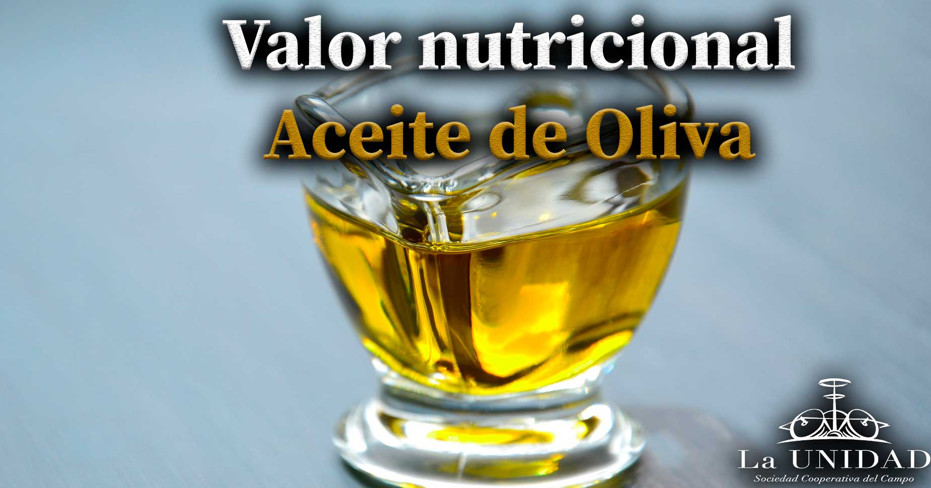 Valor nutricional aceite de oliva