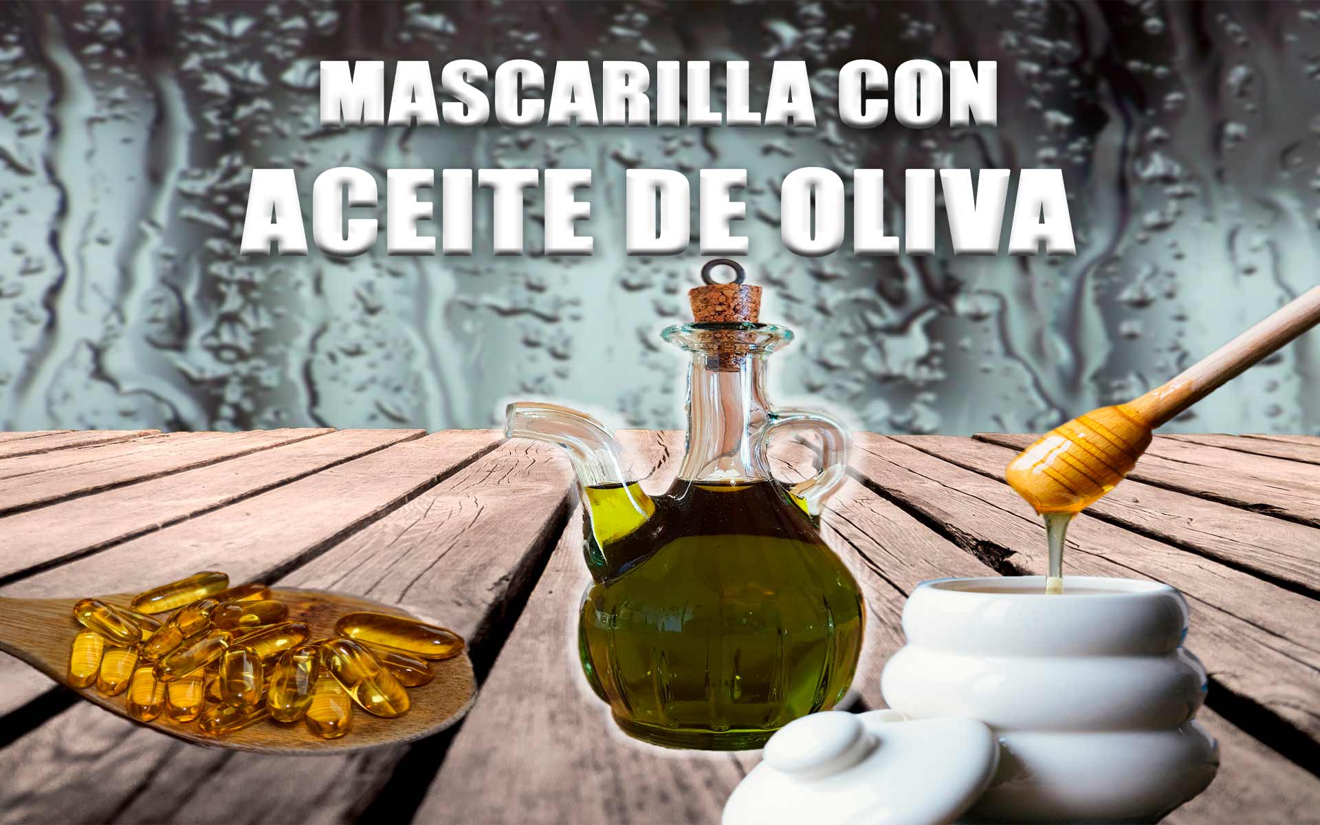 Mascarilla para pelo con aceite oliva ¡INFÓRMATE
