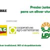 Manifestación Precios Justos por un Olivar Vivo - Madrid 10 octubre 2019