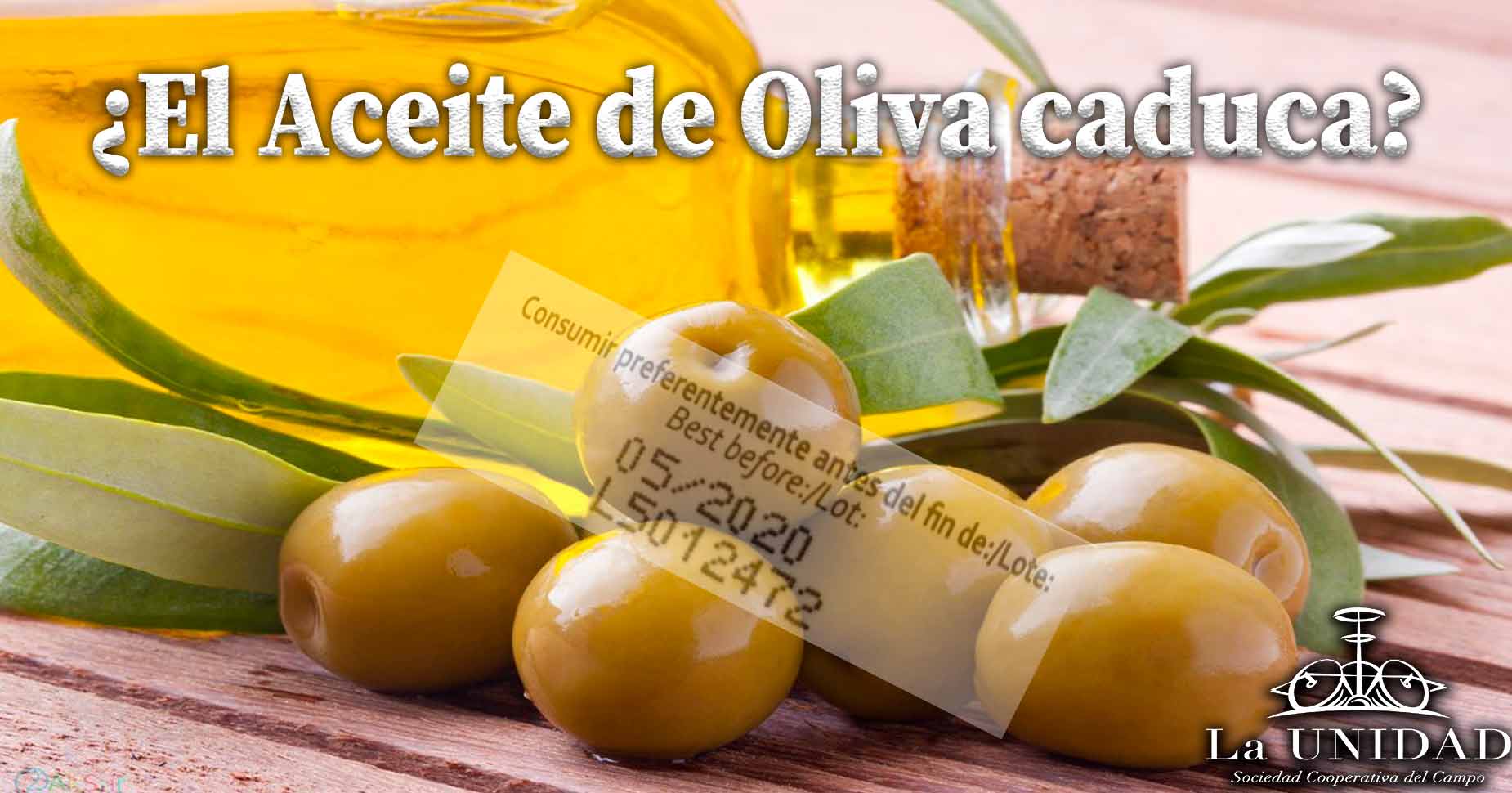 El aceite de oliva caduca