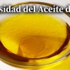 densidad del aceite de oliva